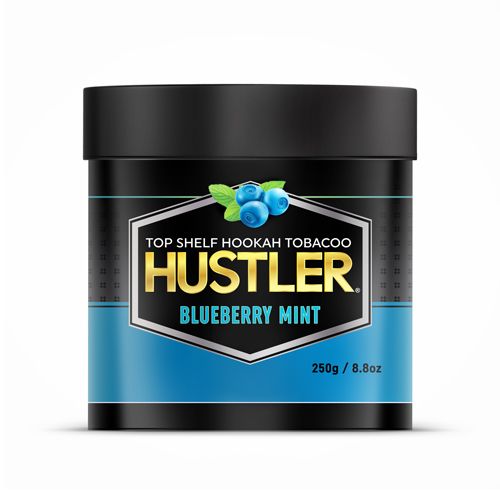 Blueberry Mint Flavor, Black and Blue Jar