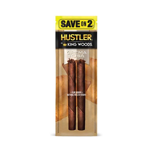 2 Cigar Crema Rusa  Flavor, King Wood, Silver Package