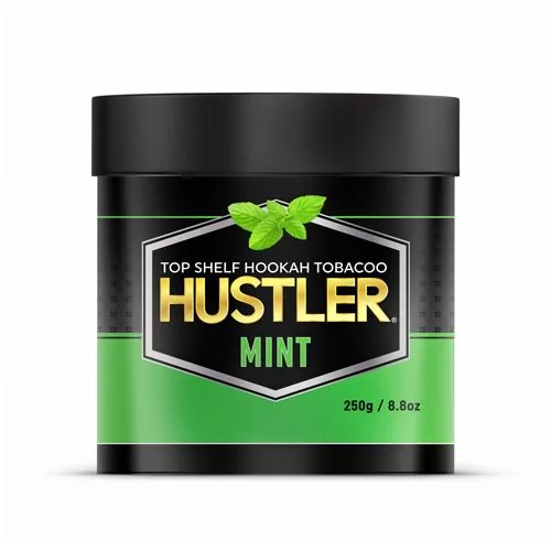 Mint Flavor, Black and Green Jar