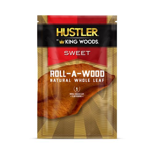 Natural Whole Leaf, Sweet Flavor, Premium Tobacco, King Woods, Red Package