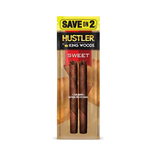 2 Cigar Sweet Flavor, King Wood, Red Package