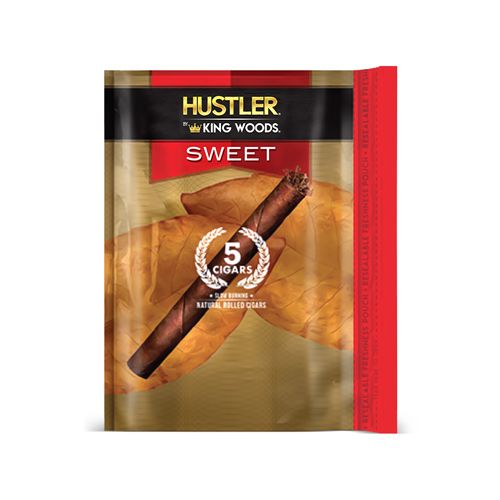 5 Cigar Sweet Flavor, King Wood, Red Package