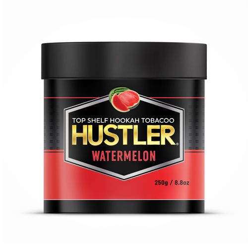 Watermelon Flavor, Black and Red Jar